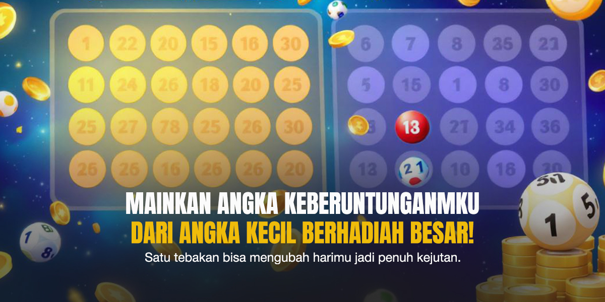 Tampilan papan angka togel dengan bola-bola bernomor, menggambarkan keseruan menebak angka di pasaran resmi togel online untuk hadiah besar.