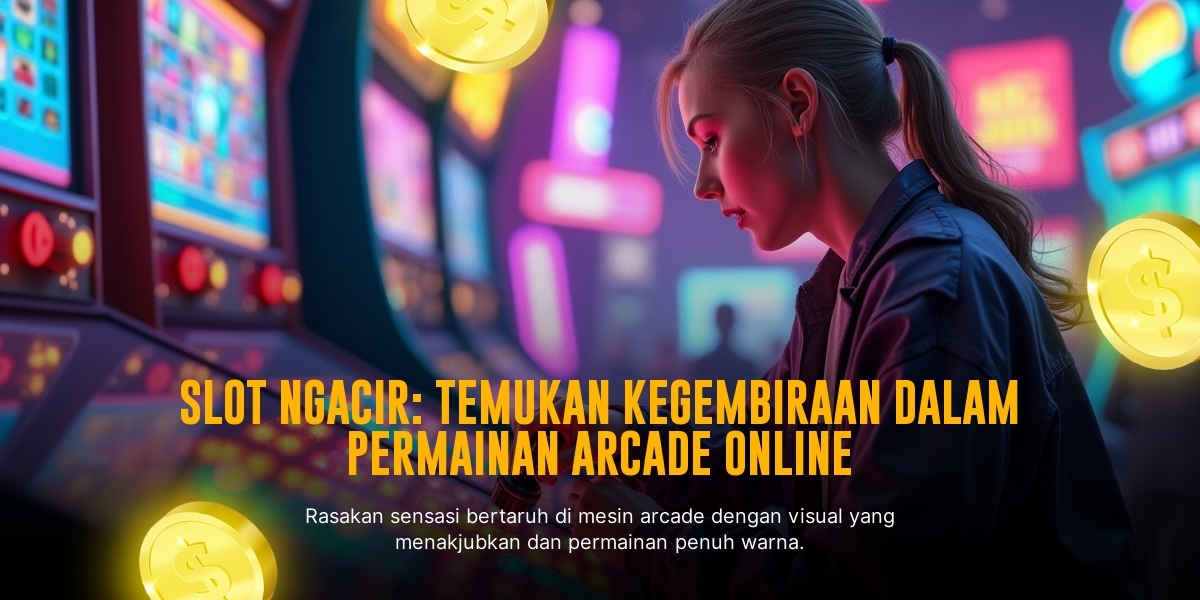 Spadegaming Arcade, Sensasi Game Arcade Penuh Warna dan Tantangan